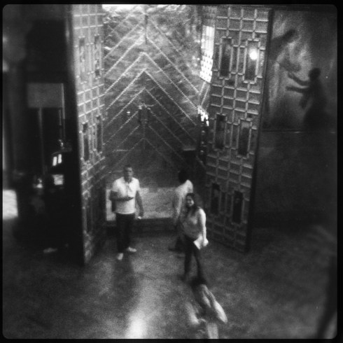 Edo, Talitha en Frans in Palau Güell