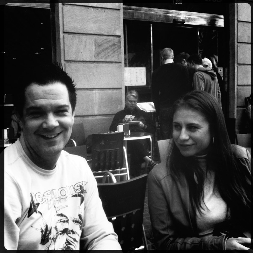 Frans & Talitha wachten op de bestelling